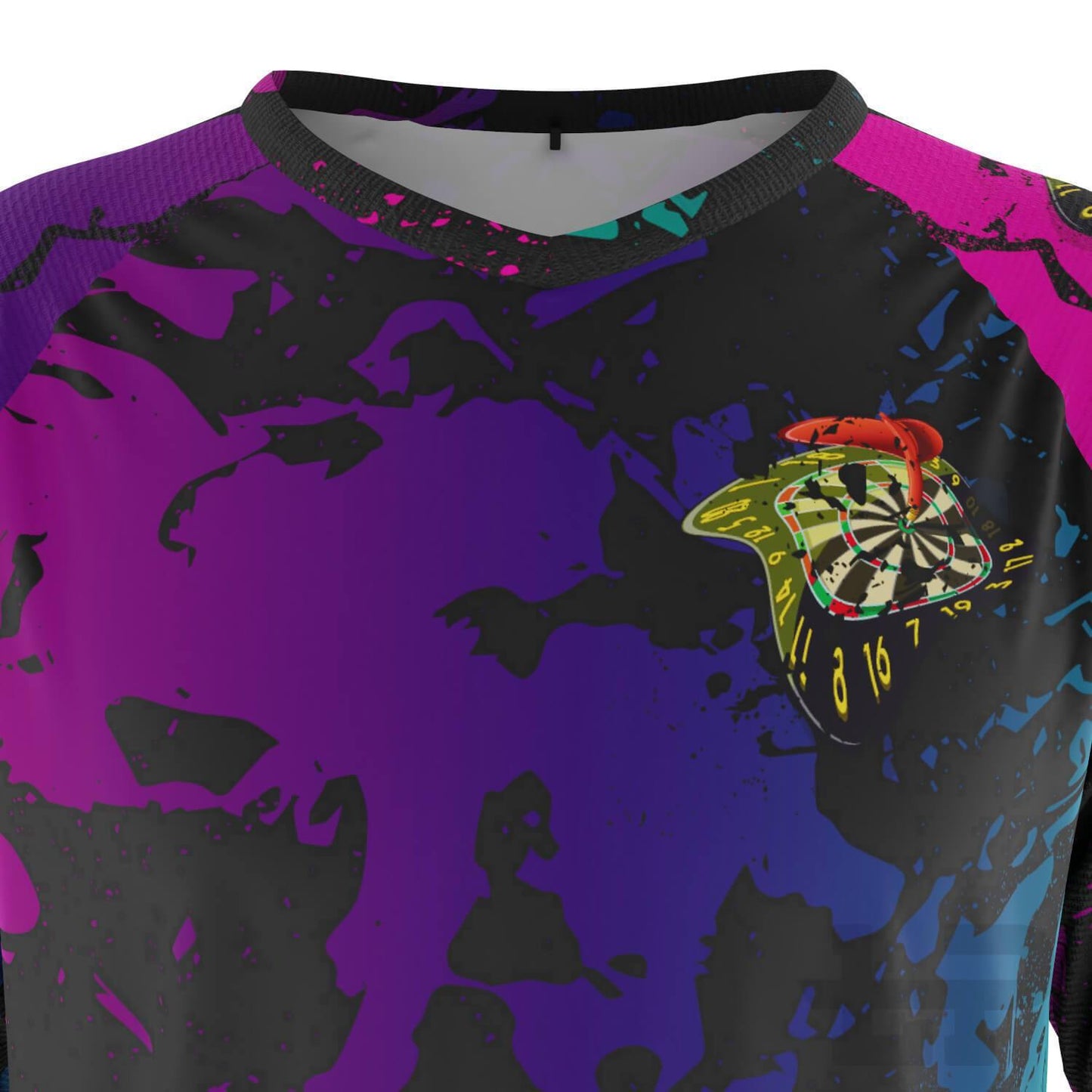 Men's Abstract Short Sleeve Darts Shirt - Legend Polos