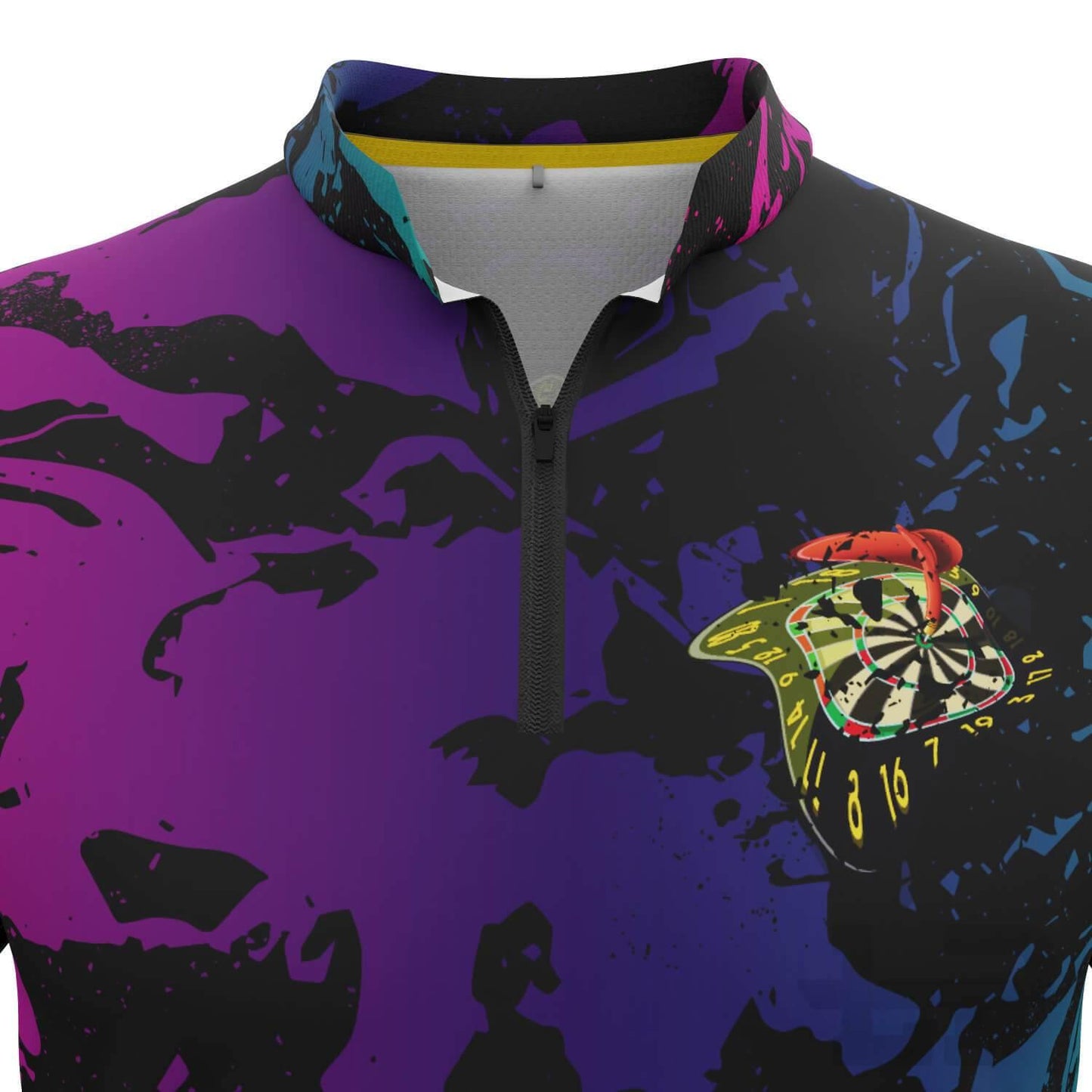 Men's Abstract Short Sleeve Darts Shirt - Legend Polos