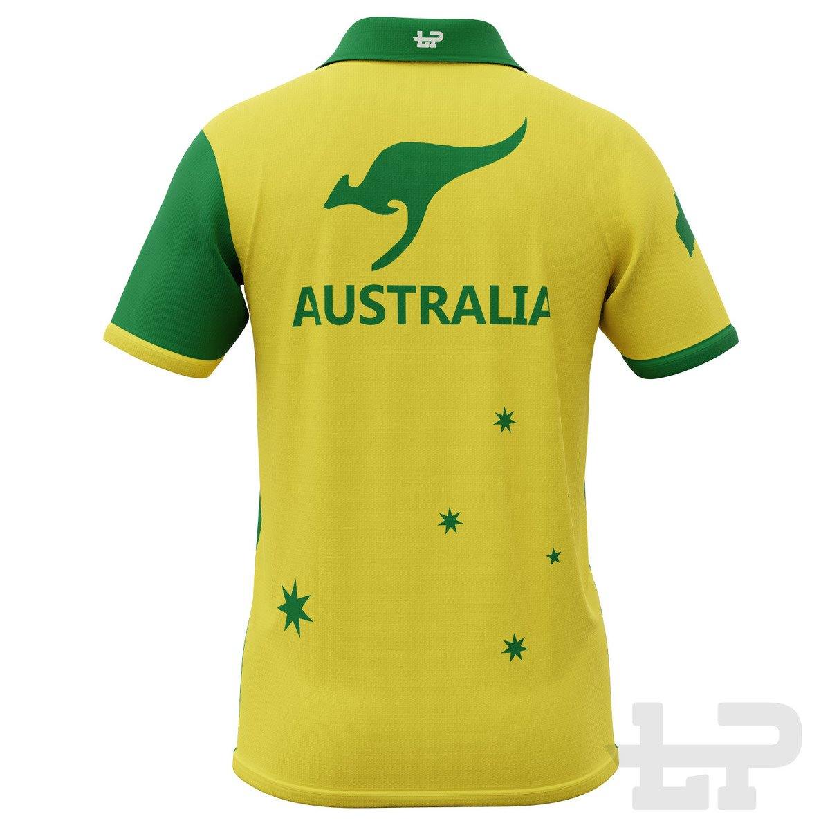 Men's Australian Boxing Kangaroo Short Sleeve Performance Polo Shirt - Legend Polos