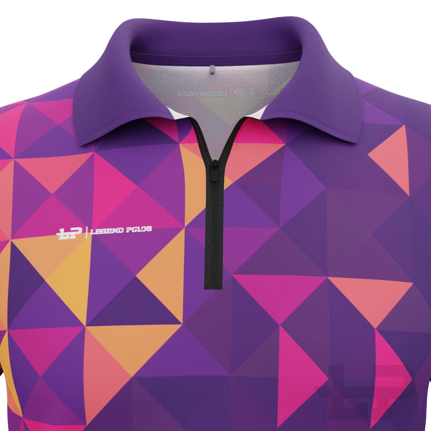 Men's Diamond Short Sleeve Tenpin Bowling Shirt - Legend Polos