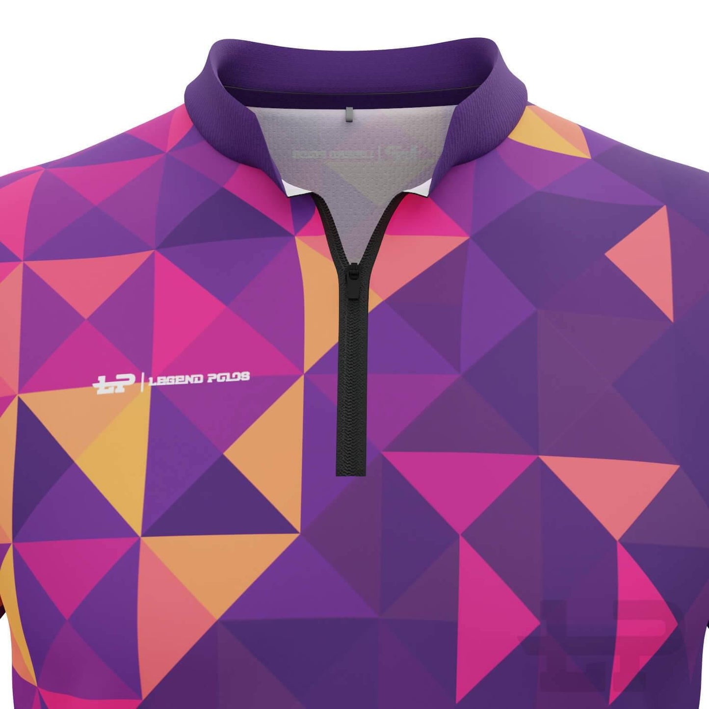 Men's Diamond Short Sleeve Tenpin Bowling Shirt - Legend Polos