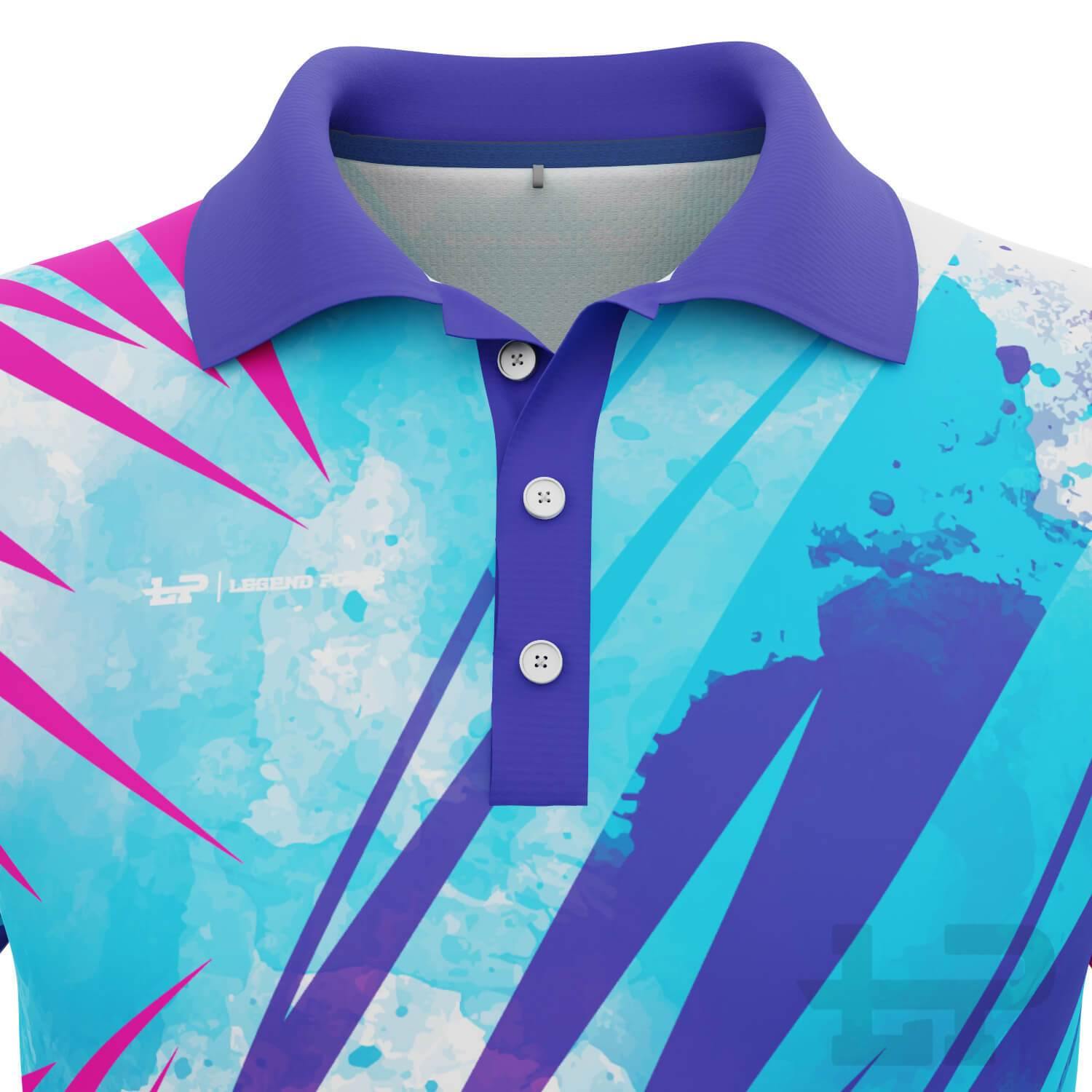 Men's Impact Short Sleeve Pickleball Shirt - Legend Polos