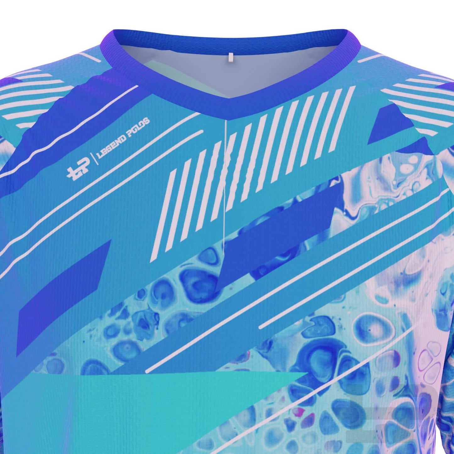 Men's Pebbles Long Sleeve Fishing Shirt - Legend Polos