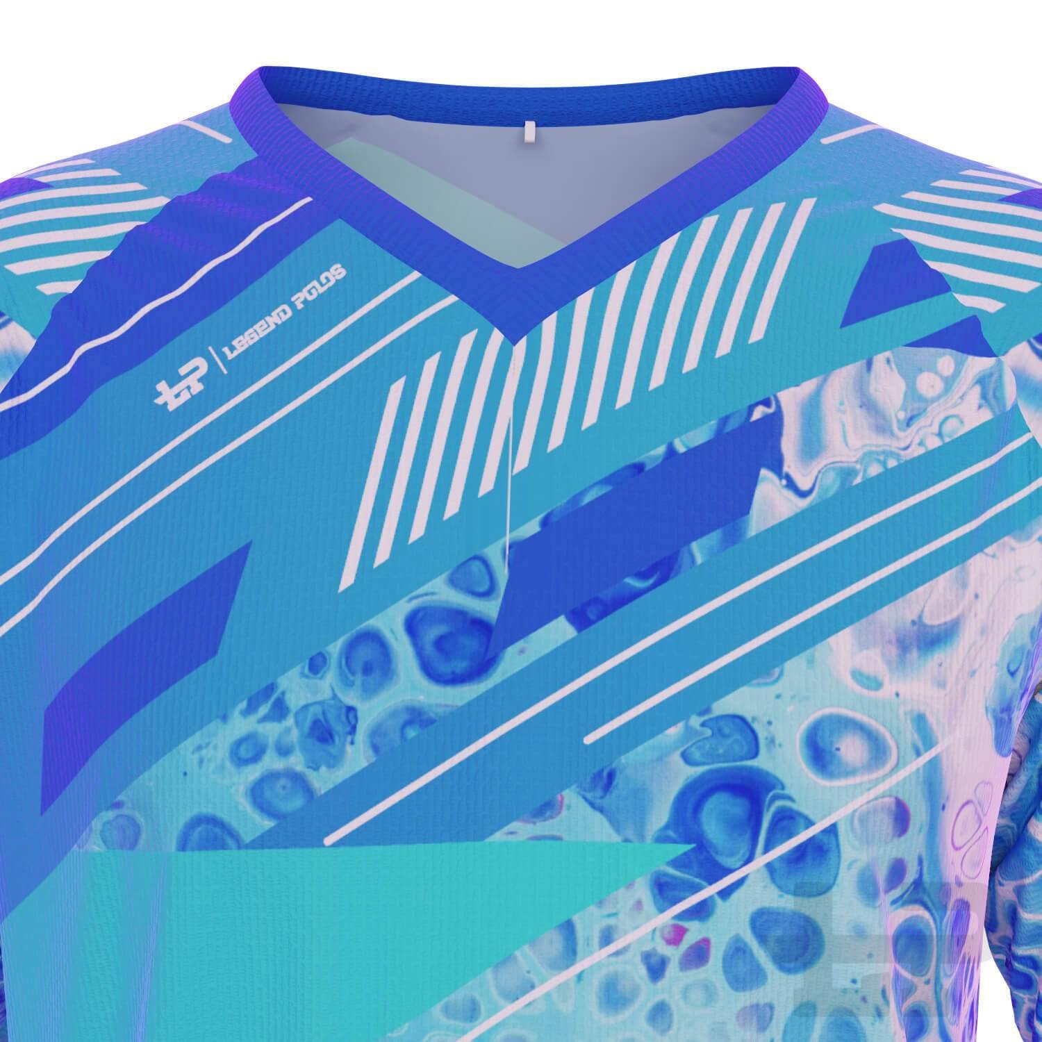 Men's Pebbles Long Sleeve Fishing Shirt - Legend Polos