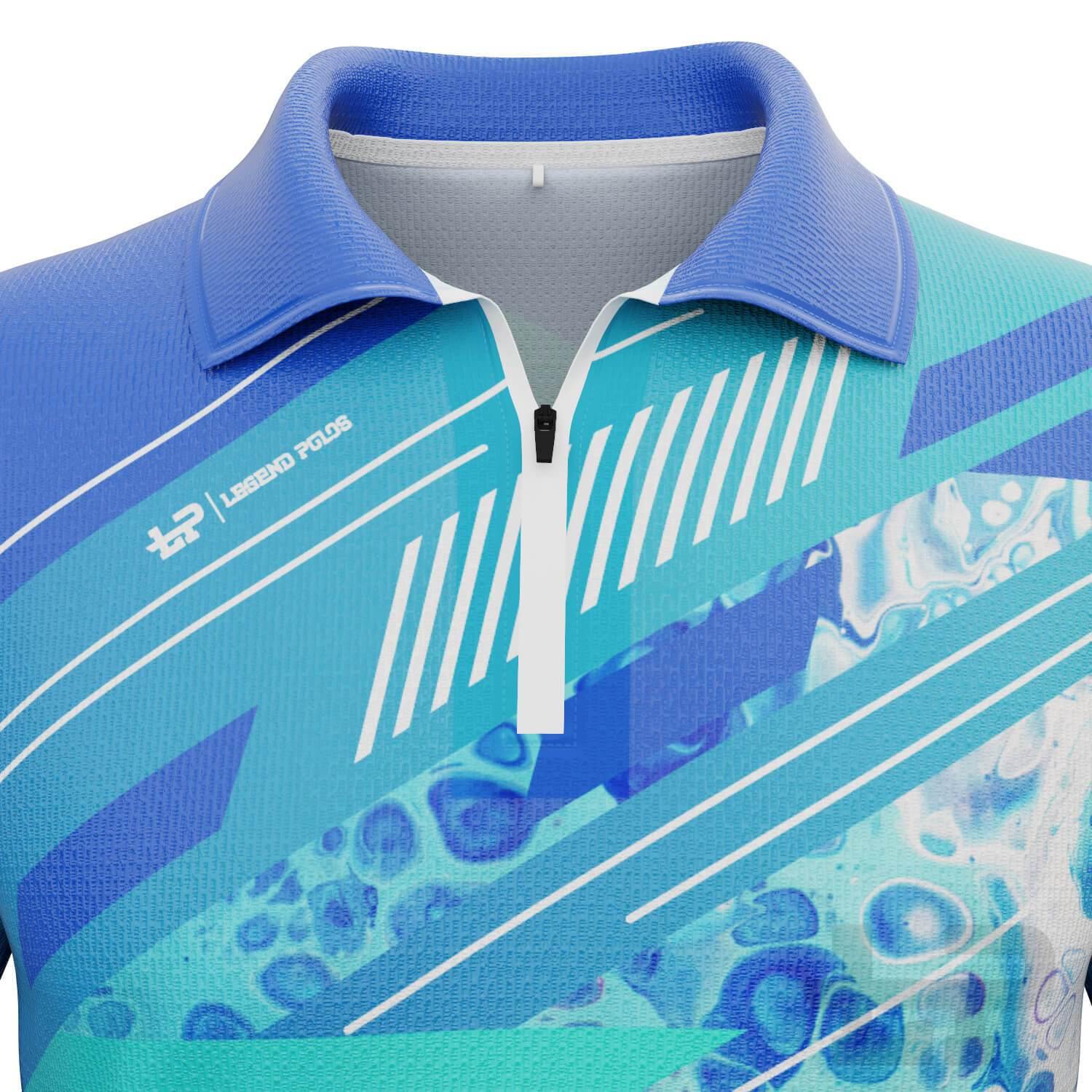 Men's Pebbles Long Sleeve Fishing Shirt - Legend Polos