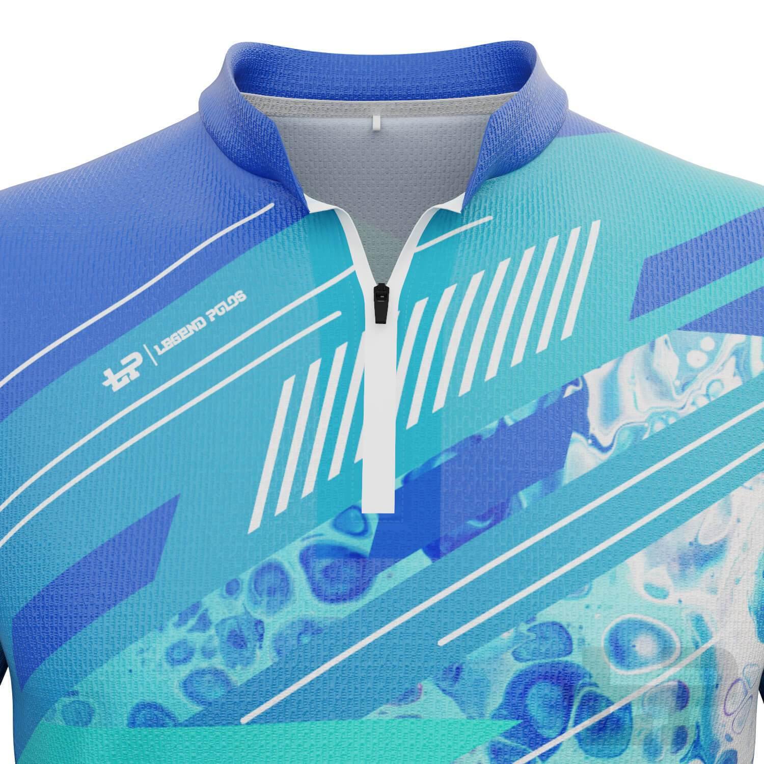 Men's Pebbles Long Sleeve Fishing Shirt - Legend Polos