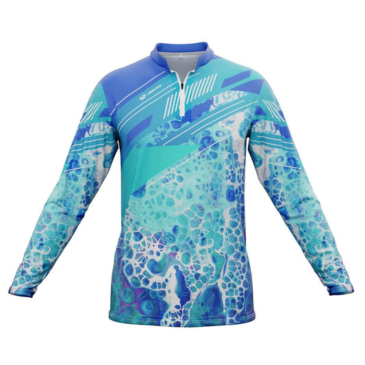 Men's Pebbles Long Sleeve Fishing Shirt - Legend Polos