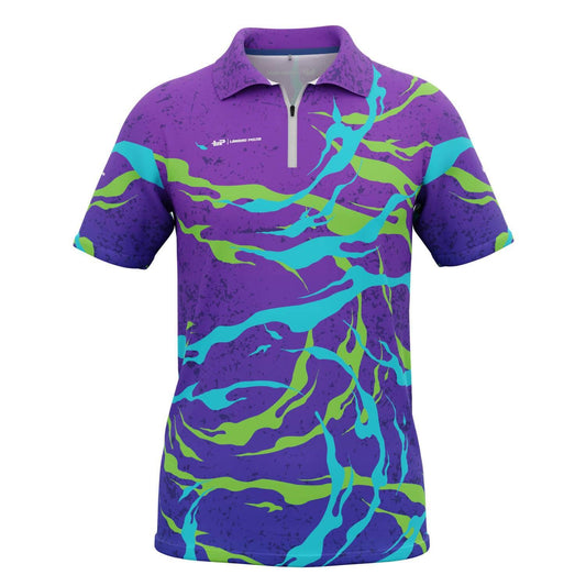 Men's Static Short Sleeve Pickleball Shirt - Legend Polos