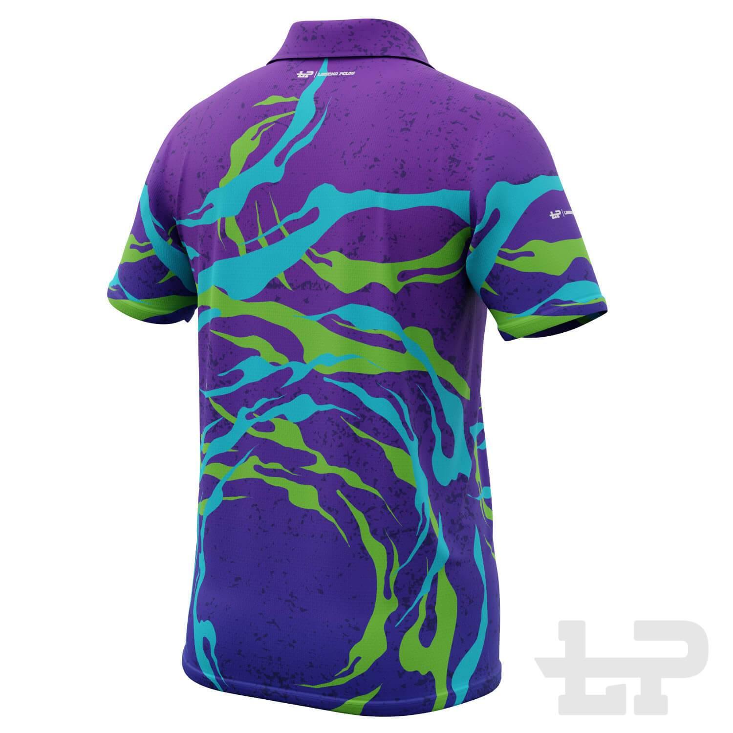 Men's Static Short Sleeve Pickleball Shirt - Legend Polos
