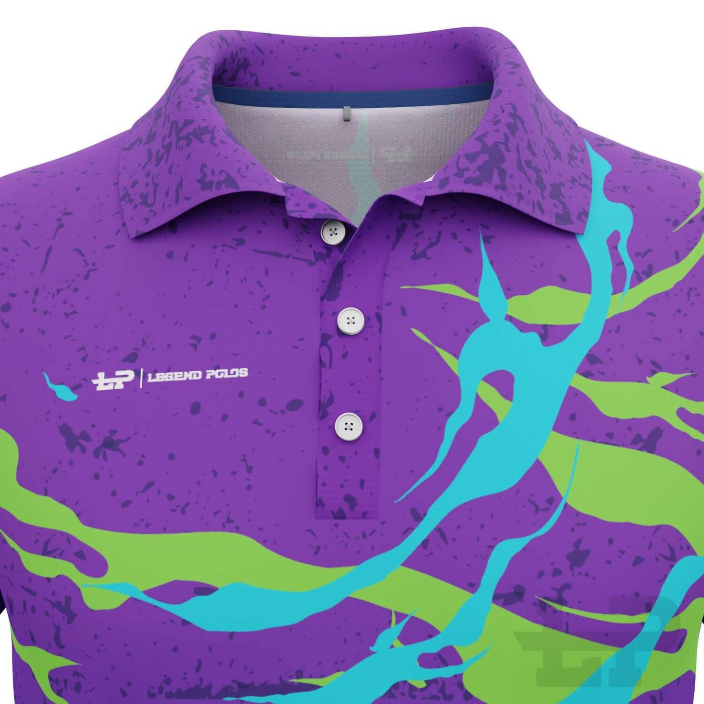 Men's Static Short Sleeve Pickleball Shirt - Legend Polos