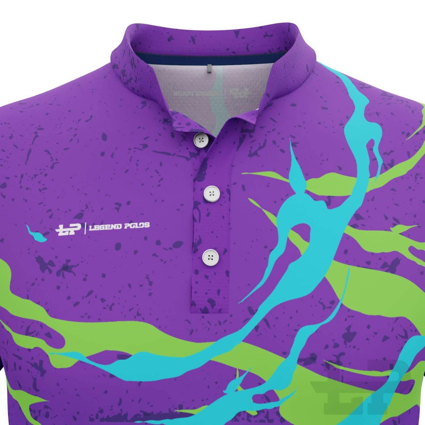 Men's Static Short Sleeve Pickleball Shirt - Legend Polos