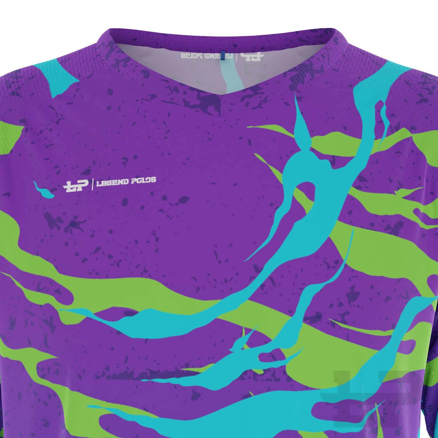 Men's Static Short Sleeve Pickleball Shirt - Legend Polos