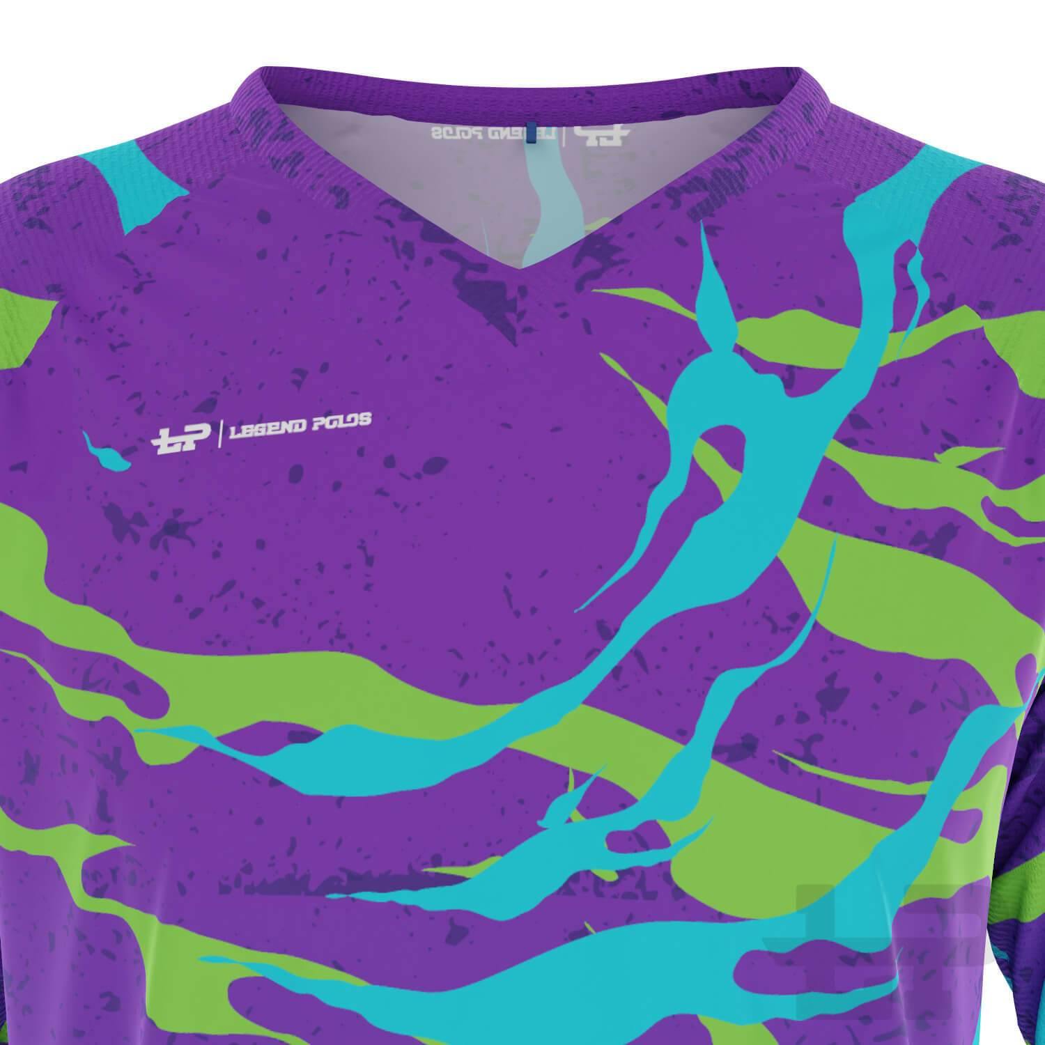 Men's Static Short Sleeve Pickleball Shirt - Legend Polos